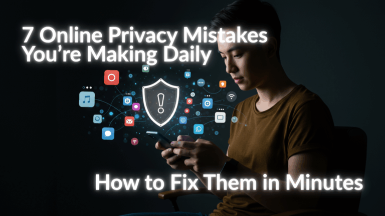 7 Privacy Mistakes You’re Making Online Every Day (And How to Stop Them)