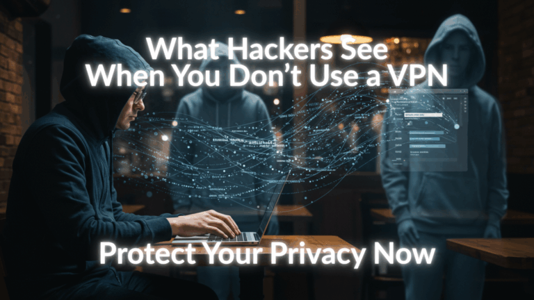 Here’s What Hackers Can See When You Don’t Use a VPN (And How to Stop Them)