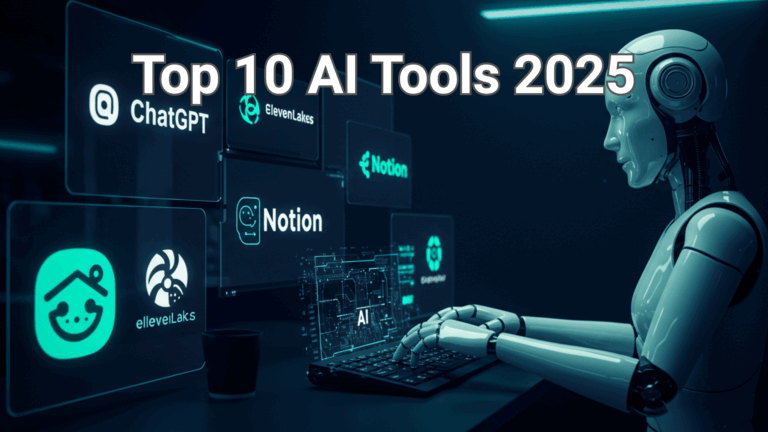 Top 10 AI Tools in 2025 That Are Changing How We Work