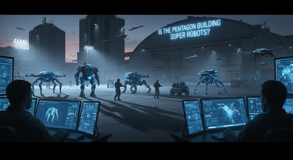 Is the Pentagon Building Super Robots?