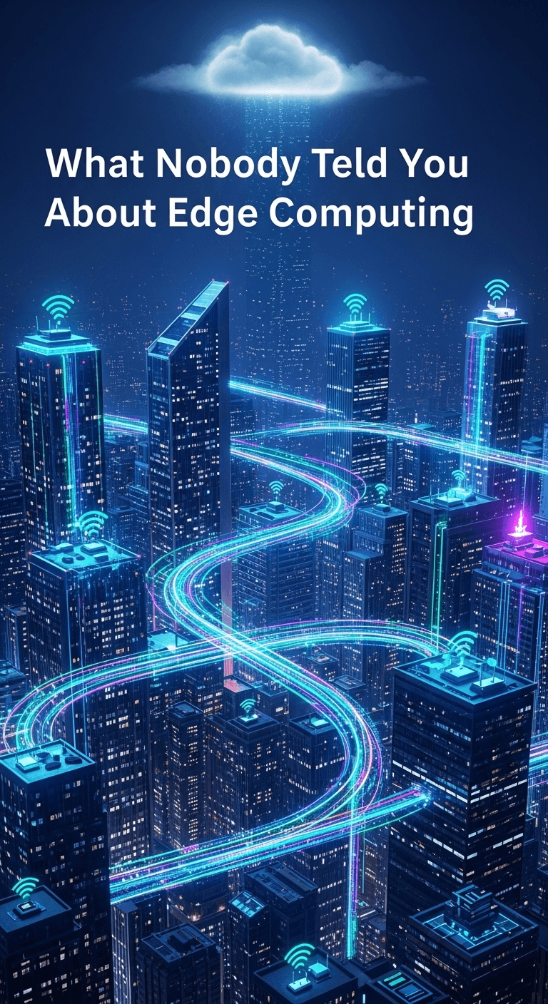 What Nobody Told You About Edge Computing: Why It’s Quietly Replacing the Cloud