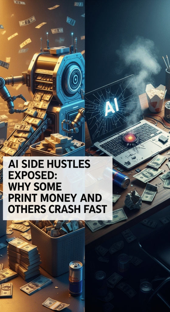 AI Side Hustles Exposed: Why Some Print Money and Others Crash Fast