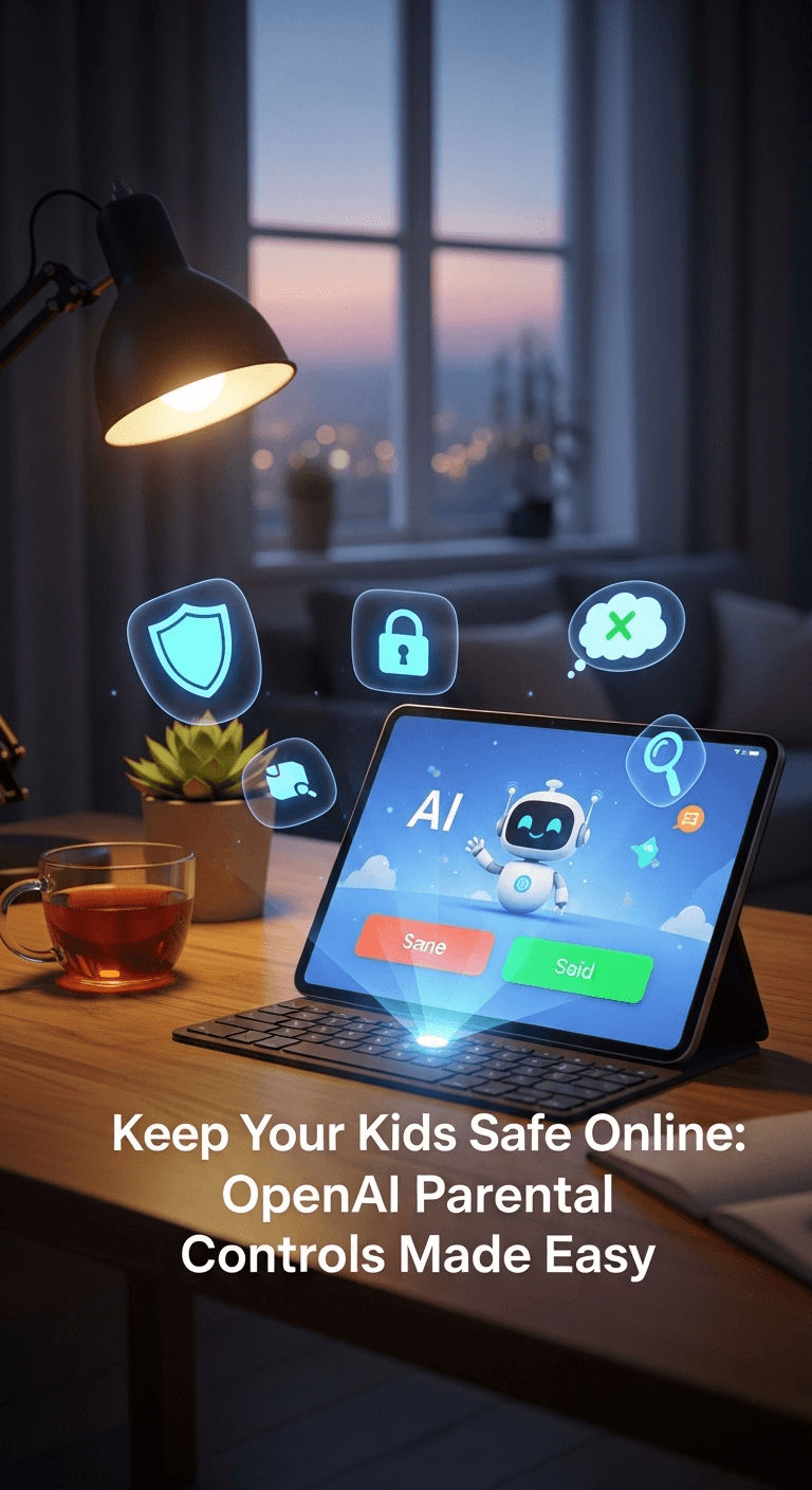 Keep Your Kids Safe Online: OpenAI Parental Controls Made Easy