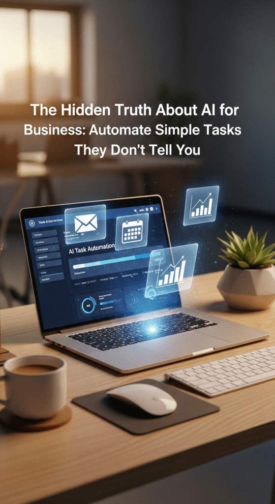 The Hidden Truth About AI for Business: Automate Simple Tasks They Don’t Tell You
