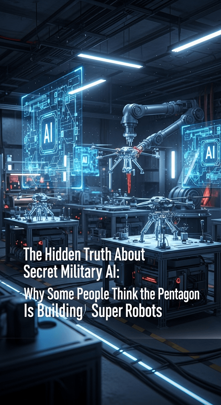 The Hidden Truth About Secret Military AI: Why Some People Think the Pentagon Is Building Super Robots