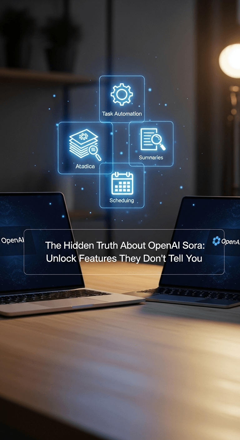 The Hidden Truth About OpenAI Sora: Unlock Features They Don’t Tell You