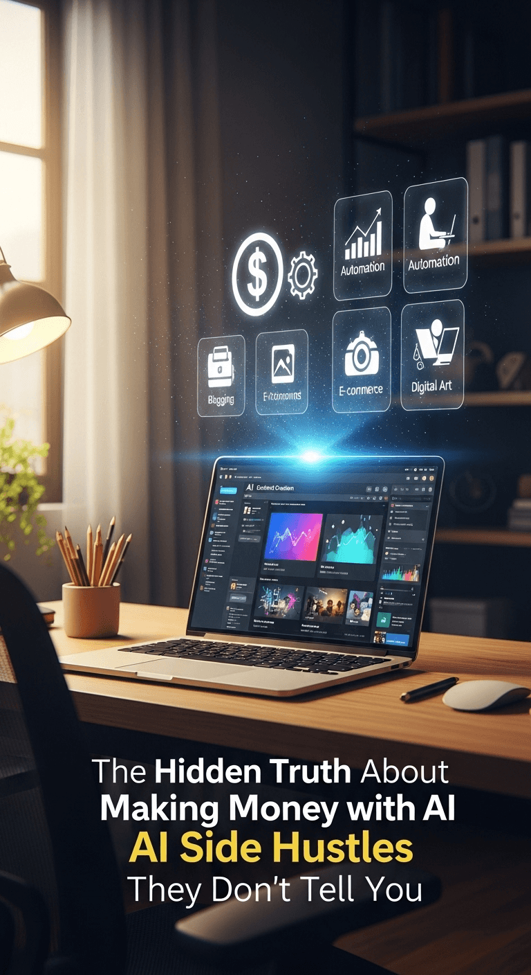 The Hidden Truth About Making Money with AI Side Hustles They Don’t Tell You