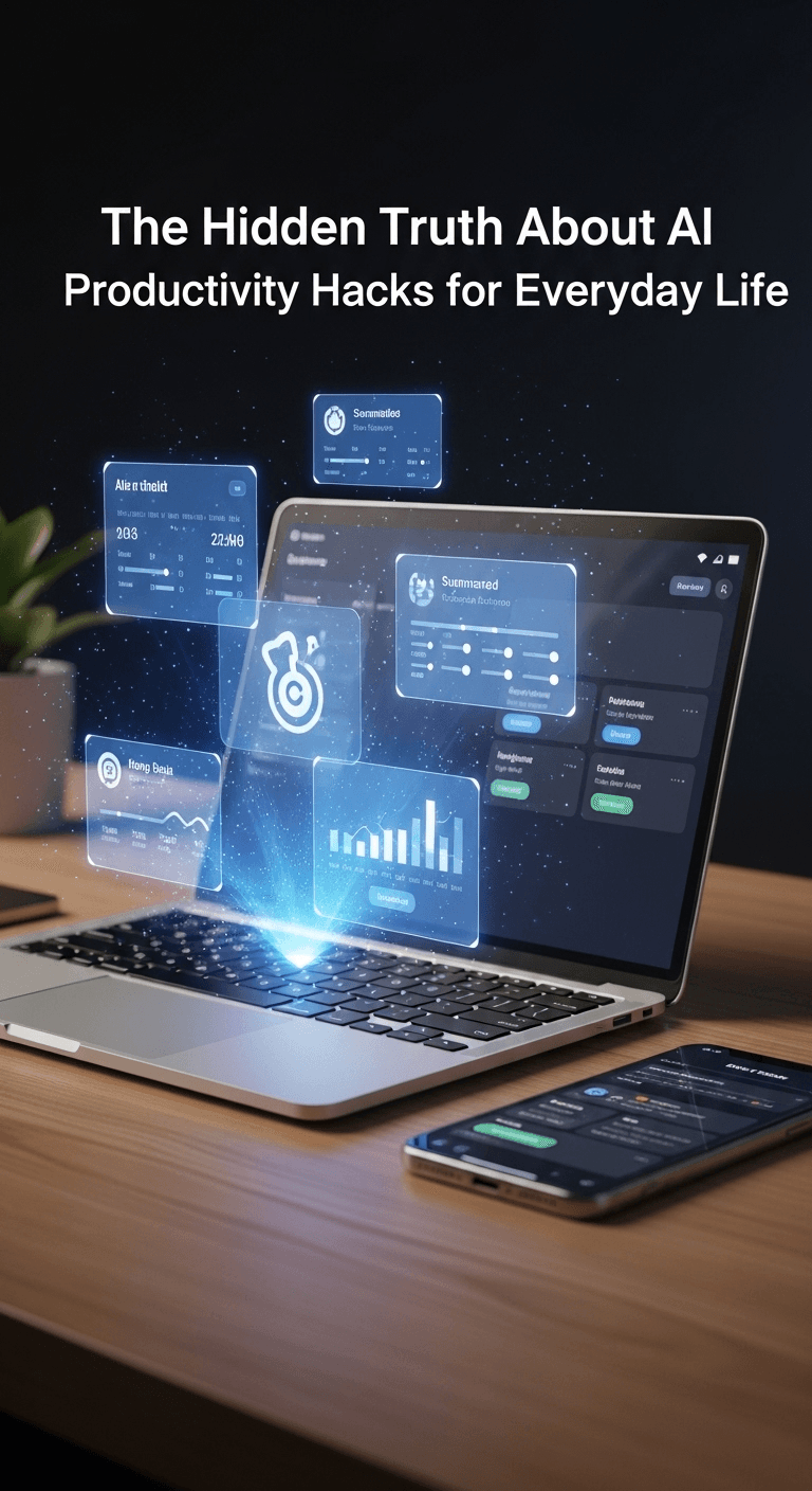 The Hidden Truth About AI Productivity Hacks for Everyday Life