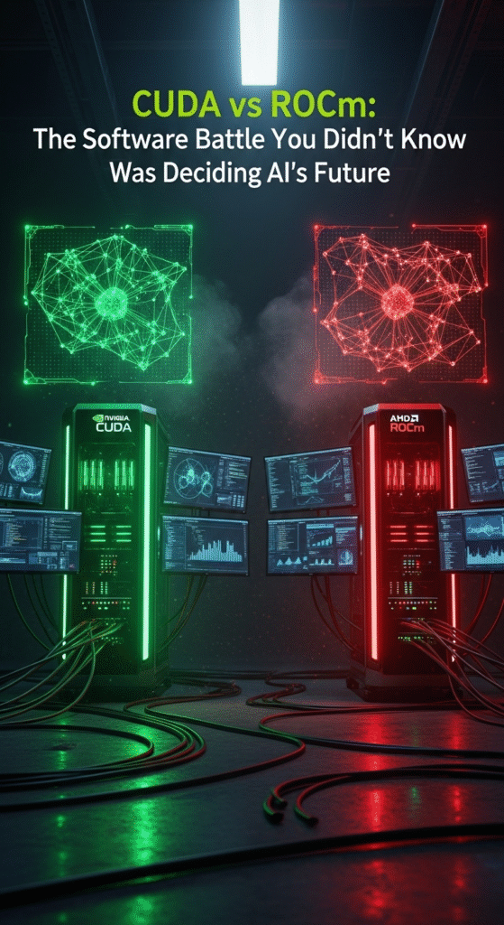 CUDA vs ROCm: The Software Battle You Didn’t Know Was Deciding AI’s Future