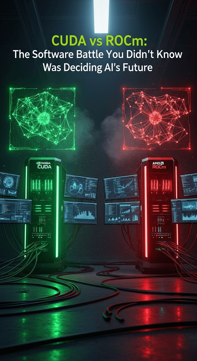 CUDA vs ROCm: The Software Battle You Didn’t Know Was Deciding AI’s Future