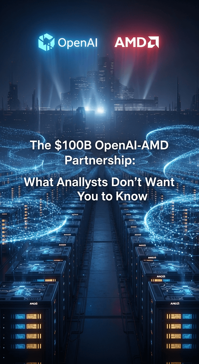 The $100B OpenAI-AMD Partnership: What Analysts Don’t Want You to Know