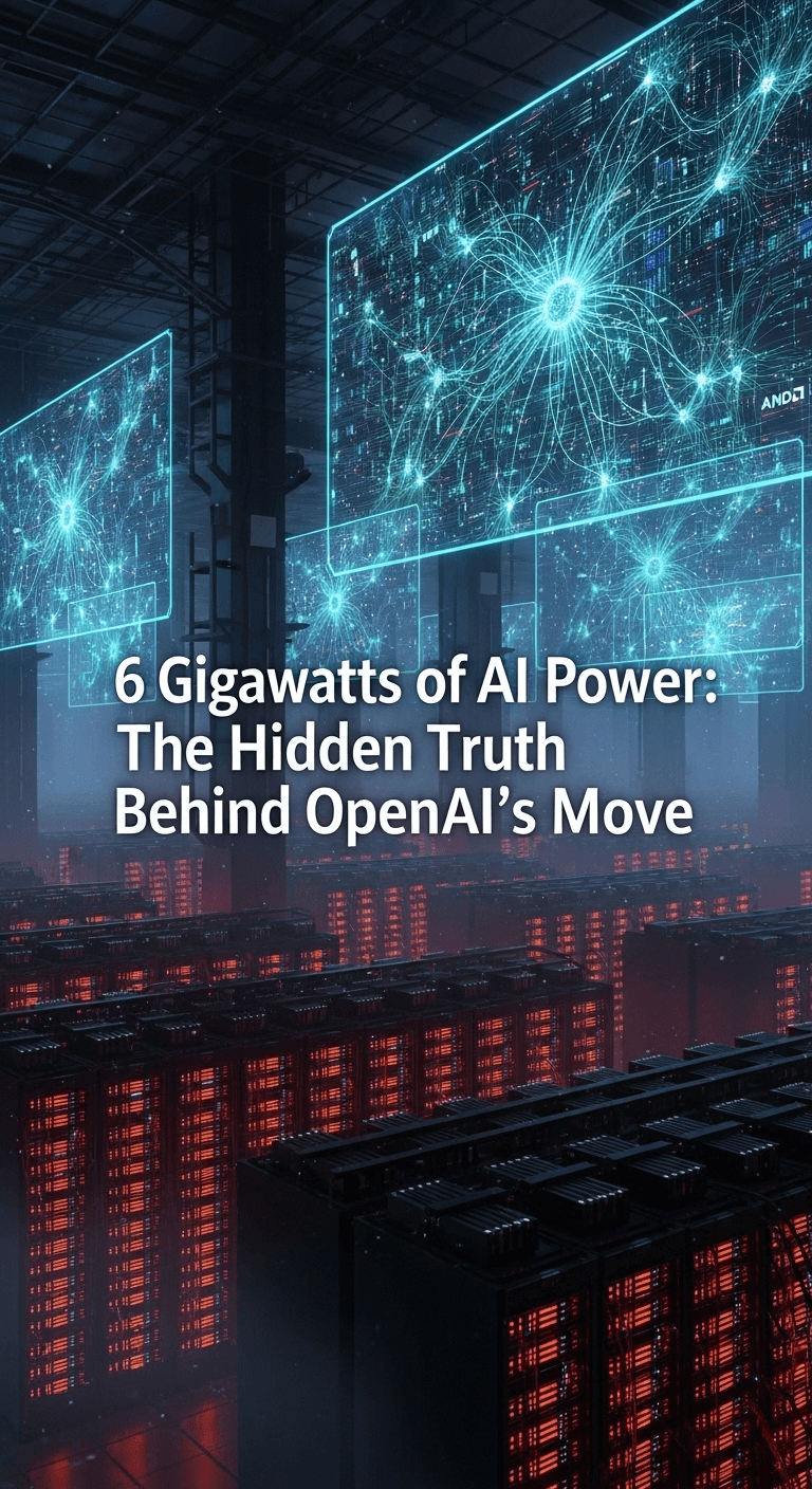 6 Gigawatts of AI Power: The Hidden Truth Behind OpenAI’s Move