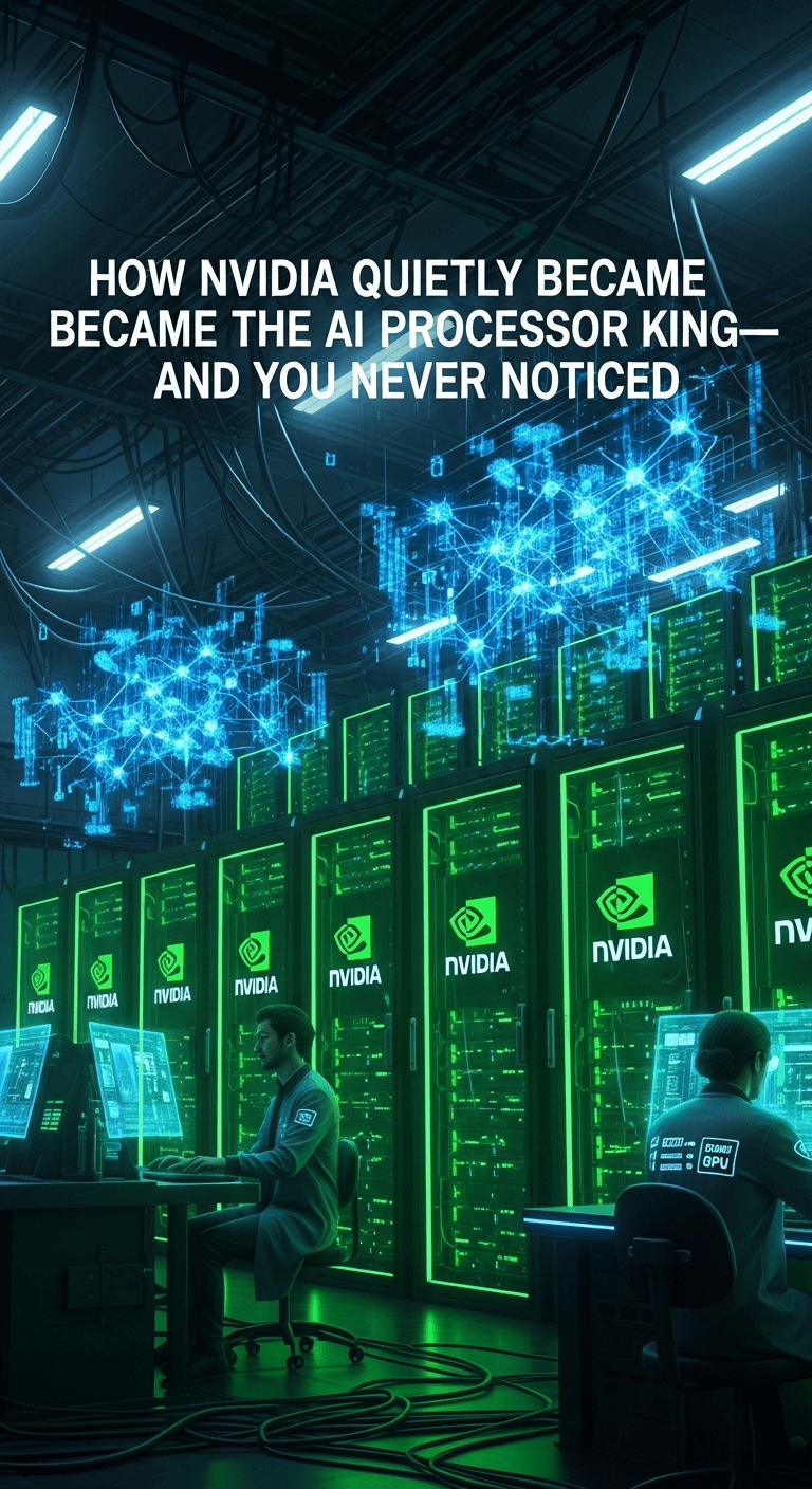 How Nvidia Quietly Became the AI Processor King—And You Never Noticed