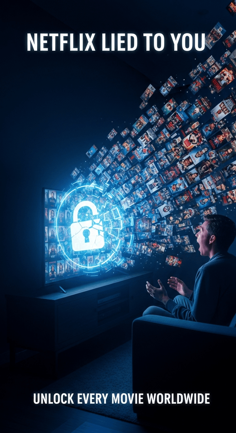 Netflix Lied to You: The Hidden Trick to Unlock Every Movie Worldwide