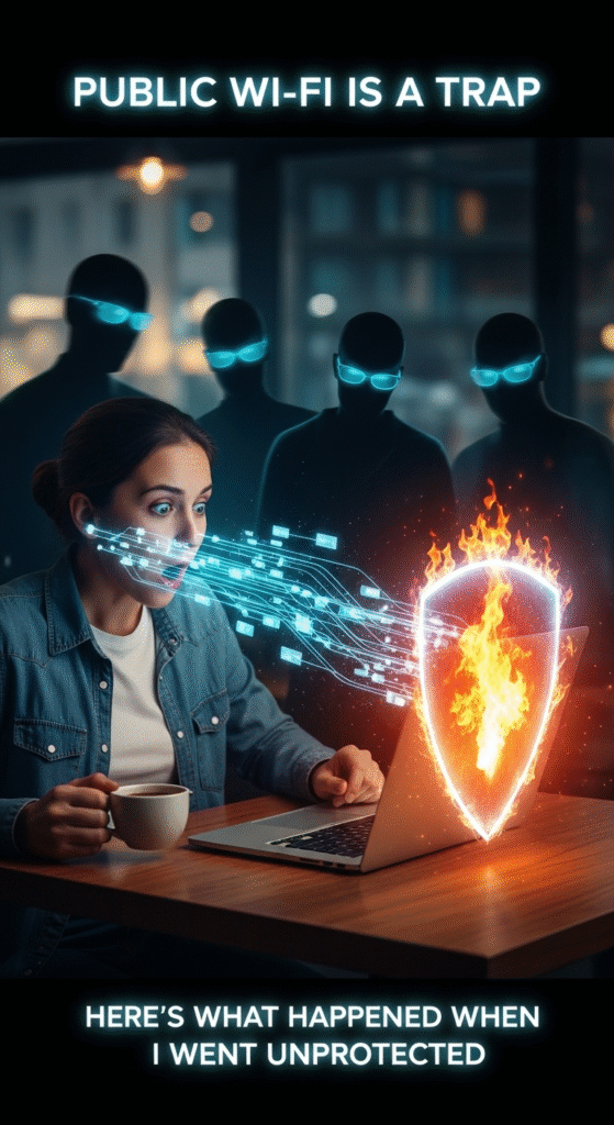 I Tried Using Public Wi-Fi Without a VPN—What Happened Next Terrified Me