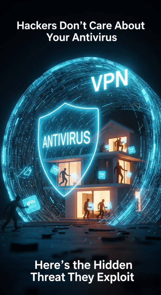 Hackers Don’t Care About Your Antivirus: The Hidden Threat They Exploit Instead