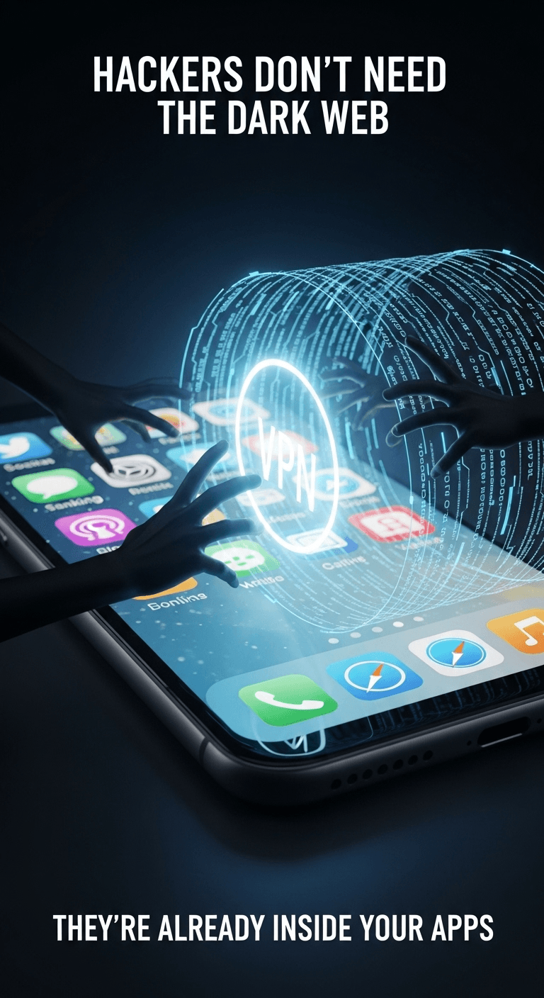 The Dark Web Isn’t Where Hackers Get You—It’s Here in Your Everyday Apps