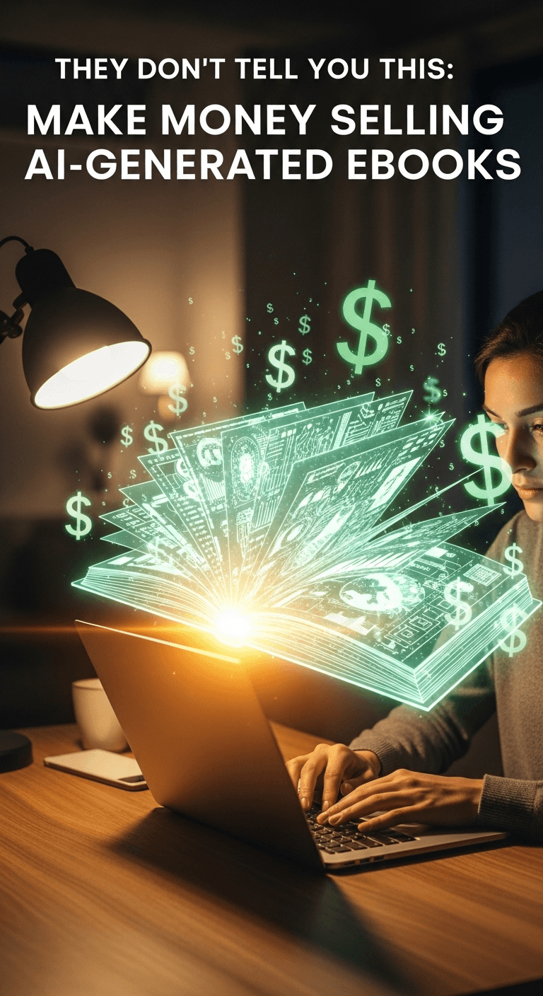 They Don’t Tell You This: Make Money Selling AI-Generated eBooks
