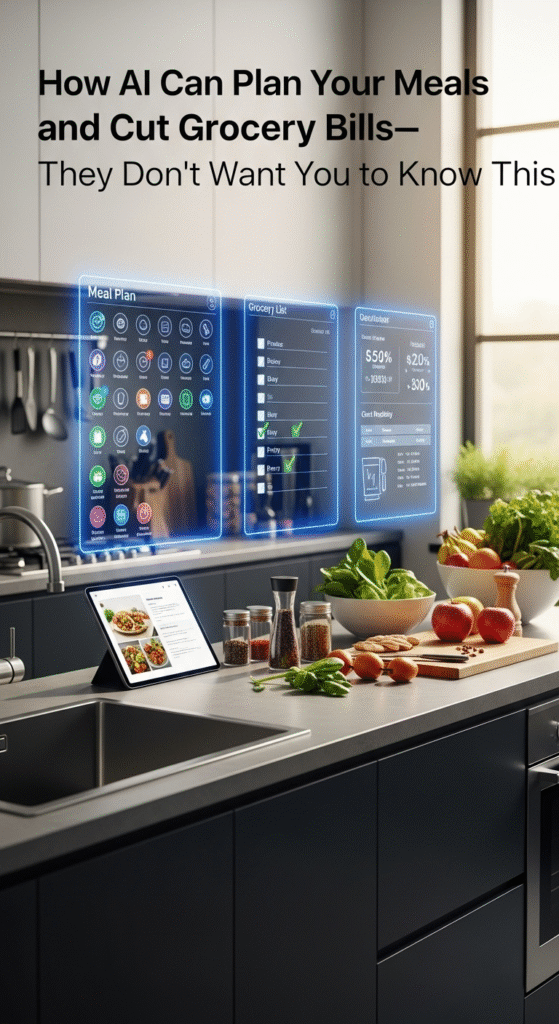 How AI Can Plan Your Meals and Cut Grocery Bills—They Don’t Want You to Know This