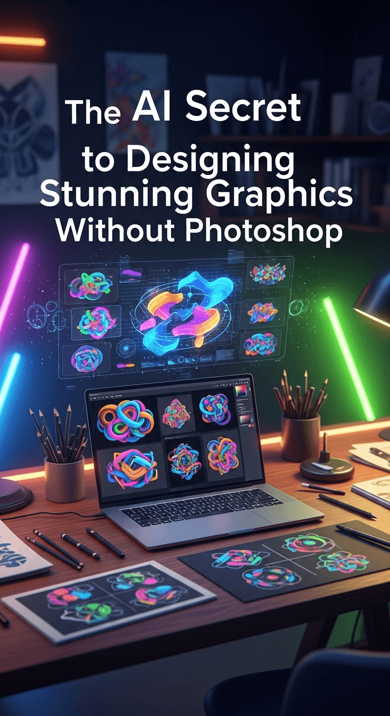 The AI Secret to Designing Stunning Graphics Without Photoshop