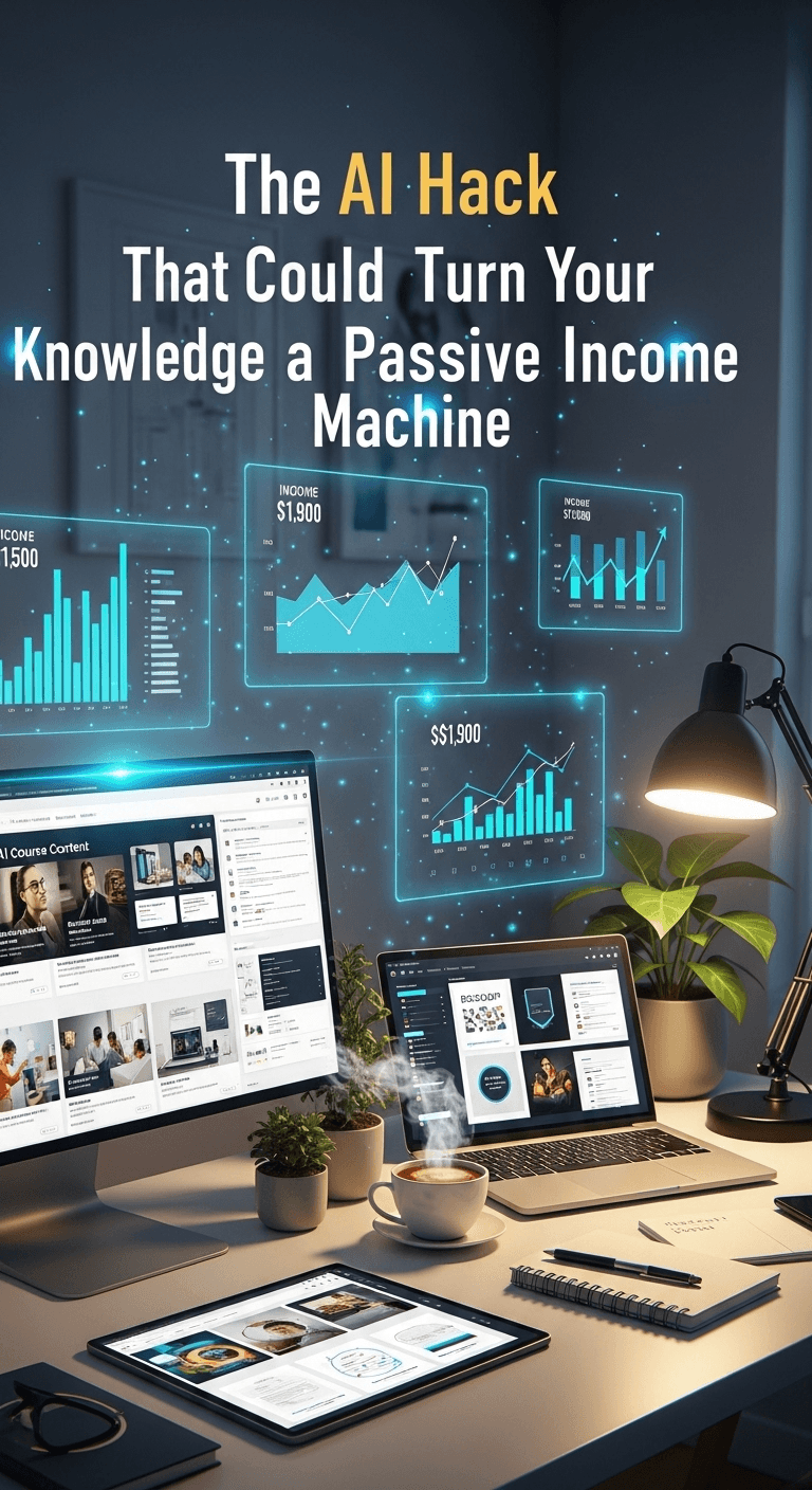 The AI Hack That Could Turn Your Knowledge Into a Passive Income Machine