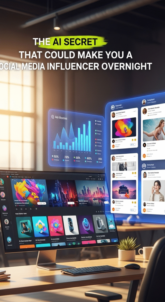 The AI Secret That Could Make You a Social Media Influencer Overnight