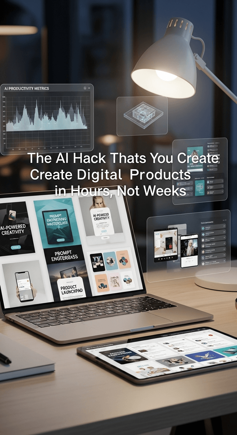 The AI Hack That Lets You Create Digital Products in Hours, Not Weeks
