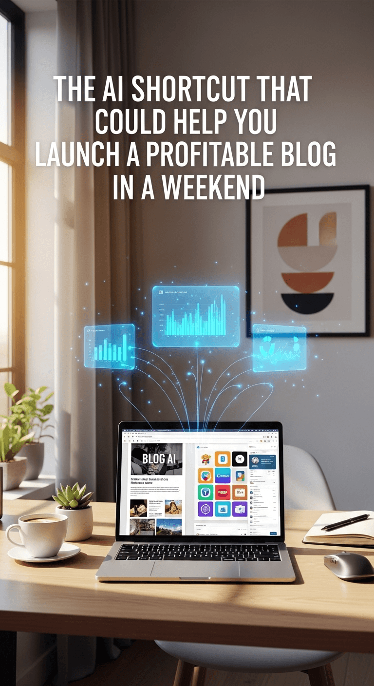 The AI Shortcut That Could Help You Launch a Profitable Blog in a Weekend