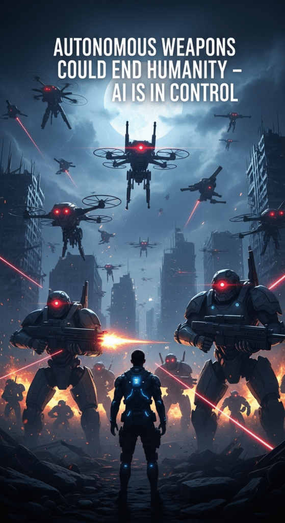 Autonomous Weapons Could End Humanity – AI Is in Control