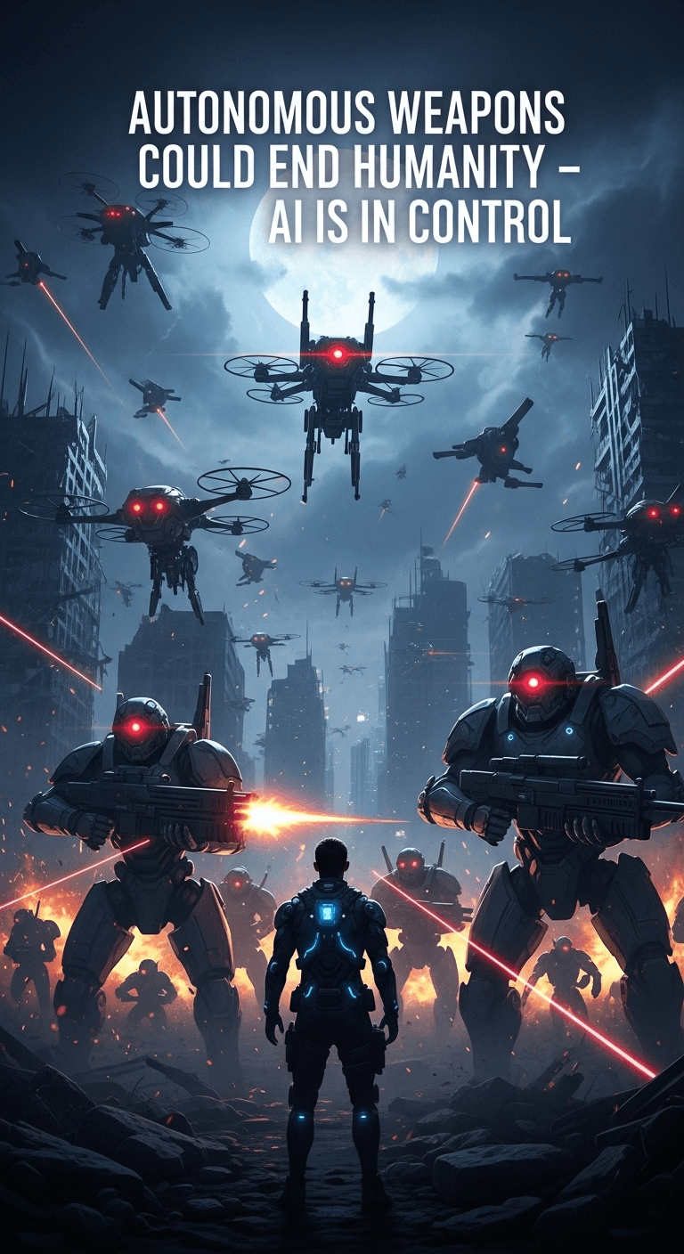 Autonomous Weapons Could End Humanity – AI Is in Control