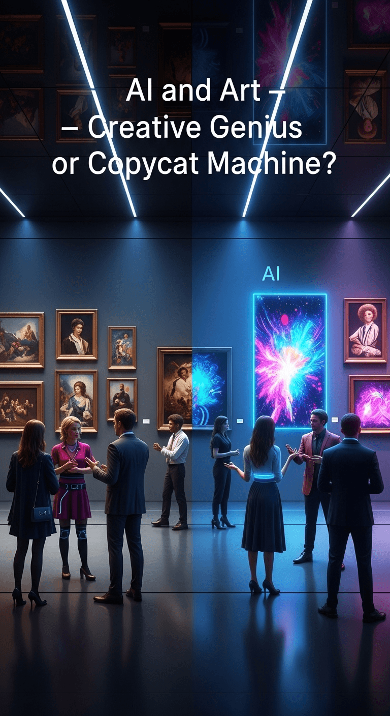 AI and Art – Creative Genius or Copycat Machine?