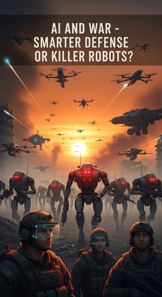 AI and War – Smarter Defense or Killer Robots?