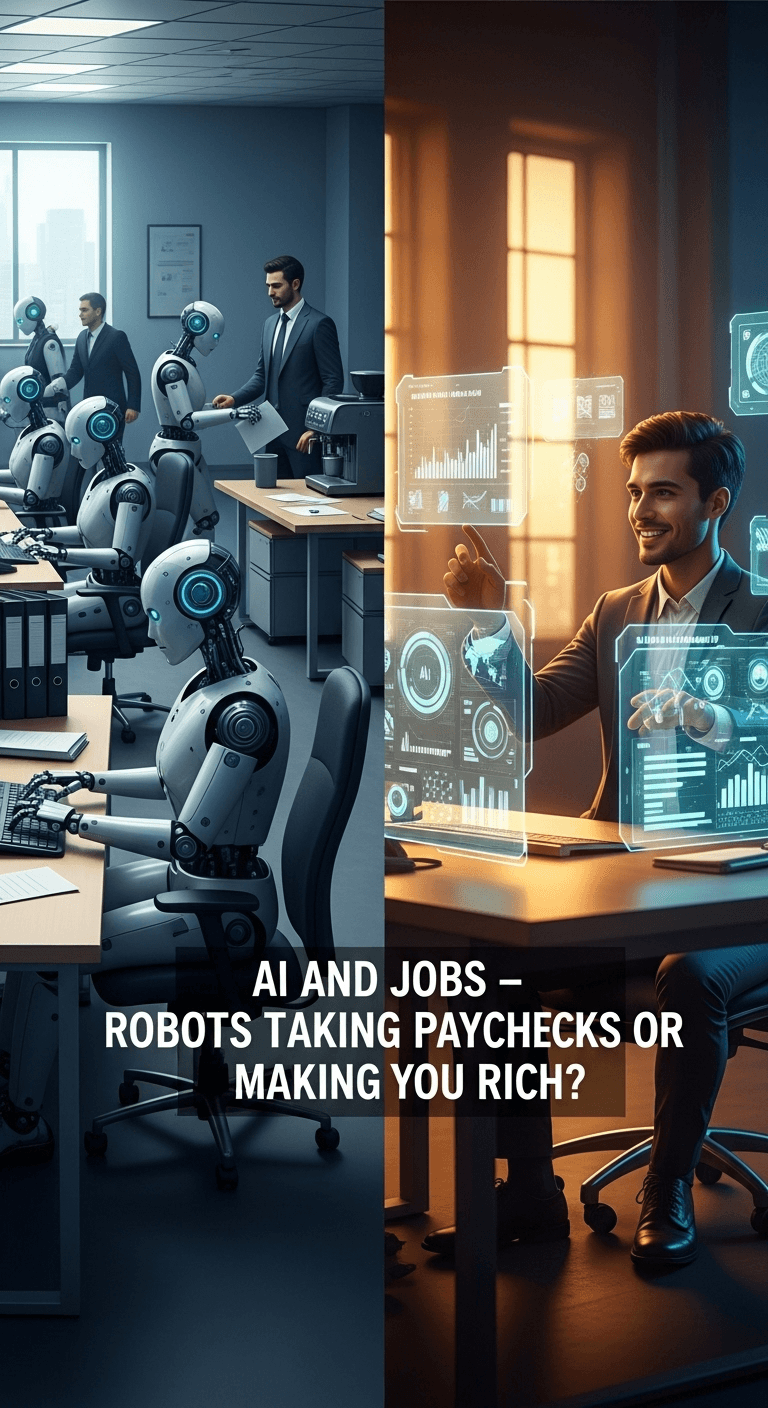 AI and Jobs – Will Robots Take My Paycheck or Make Me Rich?