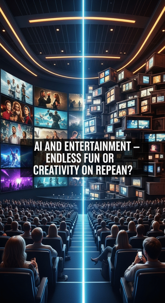 AI and Entertainment – Endless Fun or Creativity on Repeat?