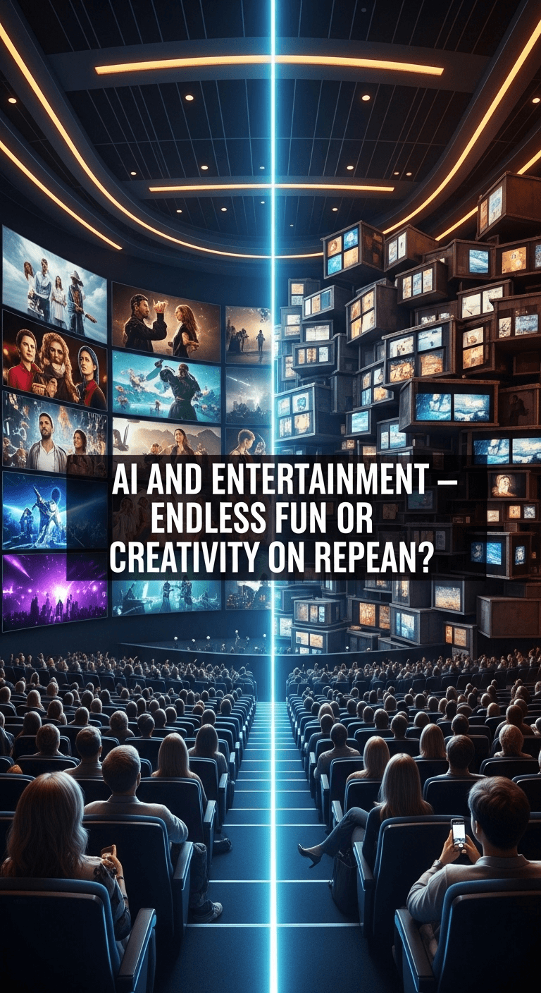 AI and Entertainment – Endless Fun or Creativity on Repeat?