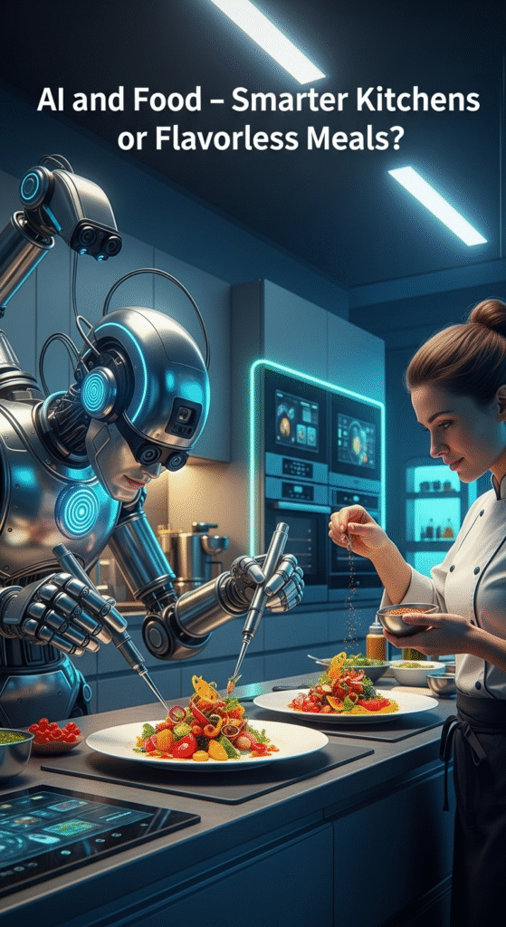 AI and Food – Smarter Kitchens or Flavorless Meals?