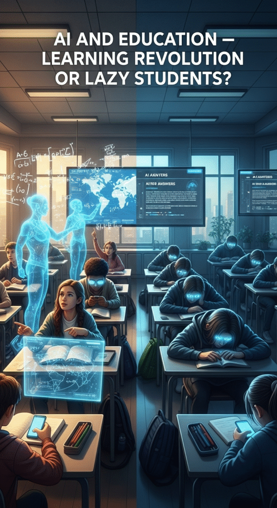 AI and Education – Learning Revolution or Lazy Students?