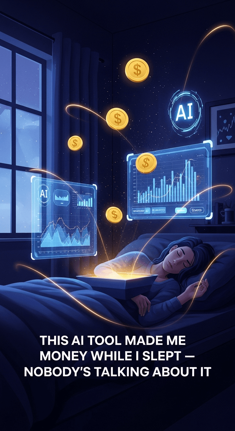 Article Package: “This AI Tool Made Me Money While I Slept — Nobody’s Talking About It