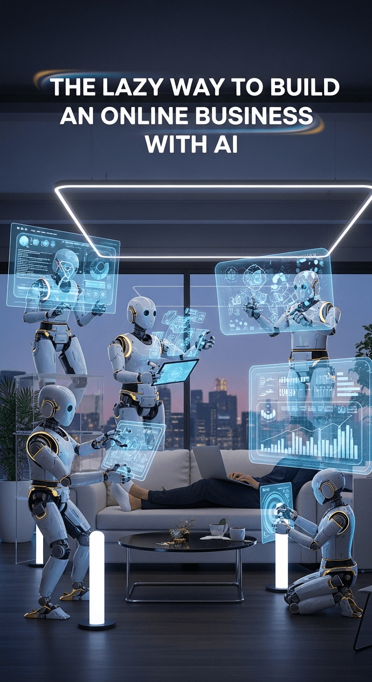 The Lazy Way to Build an Online Business with AI