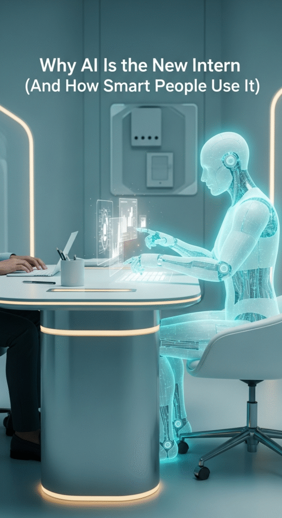 Why AI Is the New Intern (And How Smart People Use It)