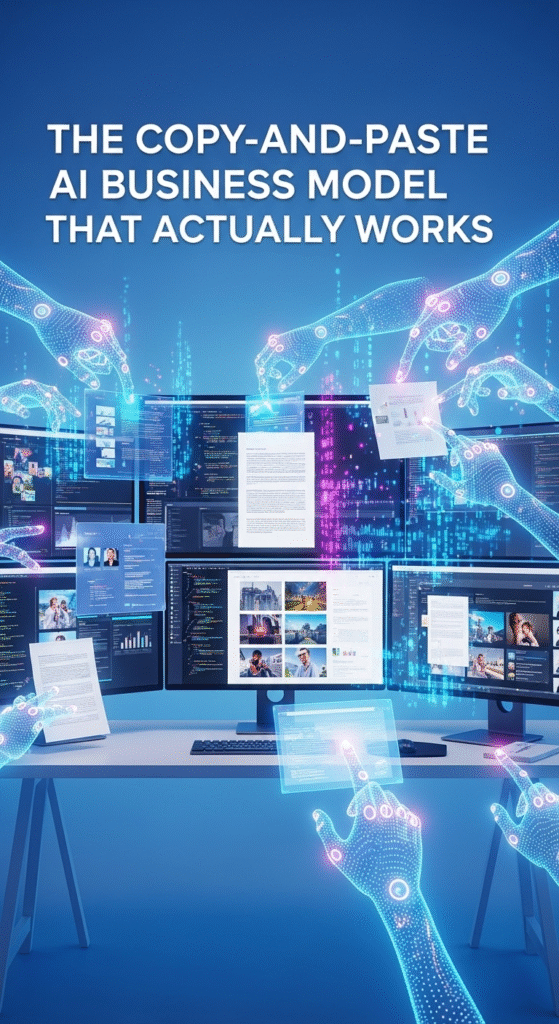 The Copy-and-Paste AI Business Model That Actually Works
