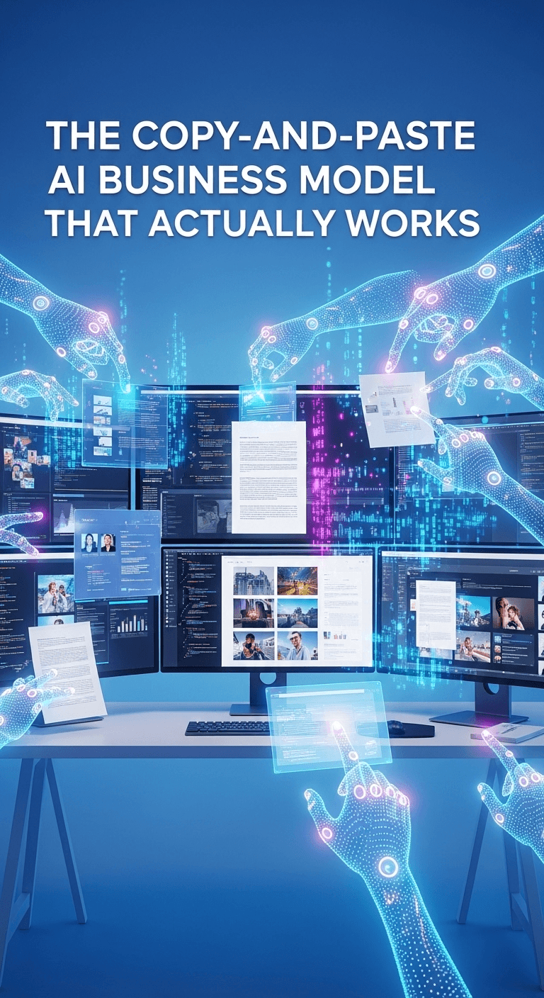 The Copy-and-Paste AI Business Model That Actually Works