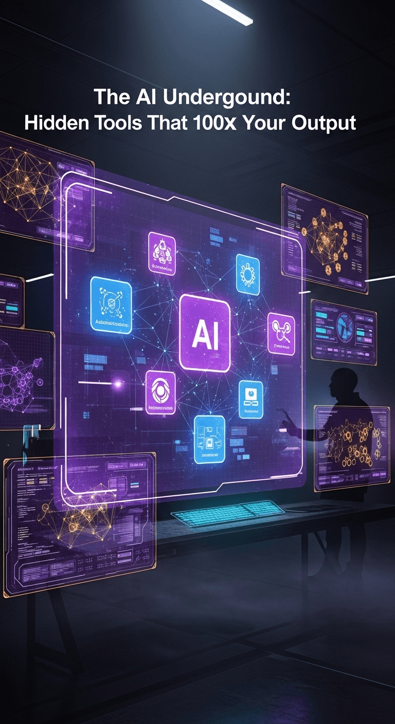 The AI Underground: Hidden Tools That 100x Your Output