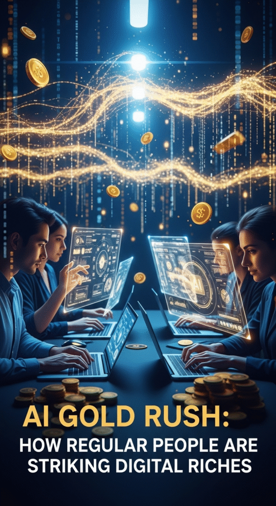 AI Gold Rush: How Regular People Are Striking Digital Riches