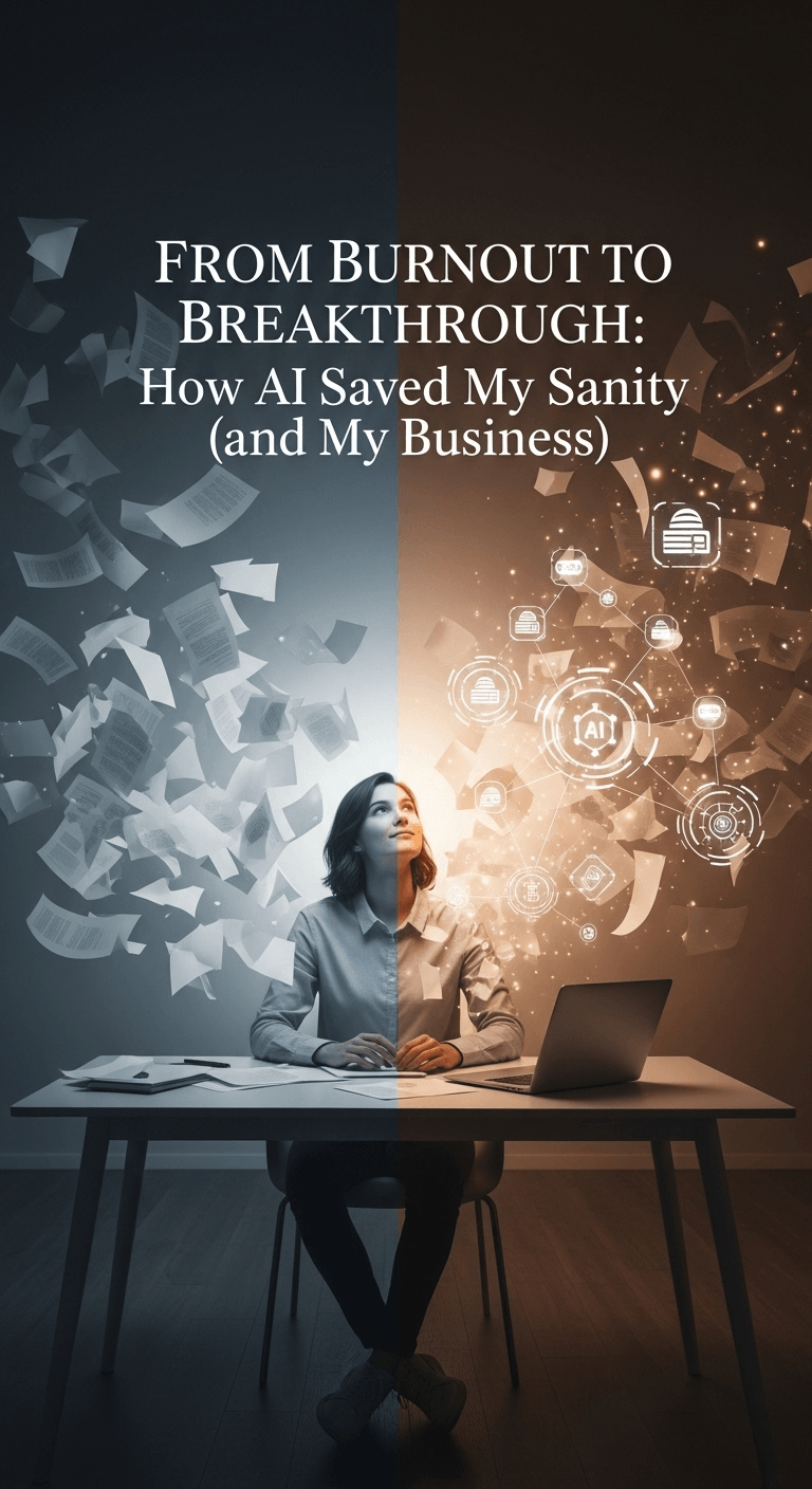 From Burnout to Breakthrough: How AI Saved My Sanity (and My Business)