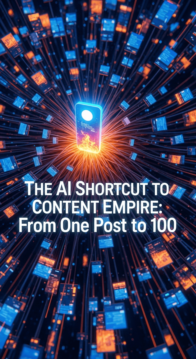 The AI Shortcut to Content Empire: From One Post to 100