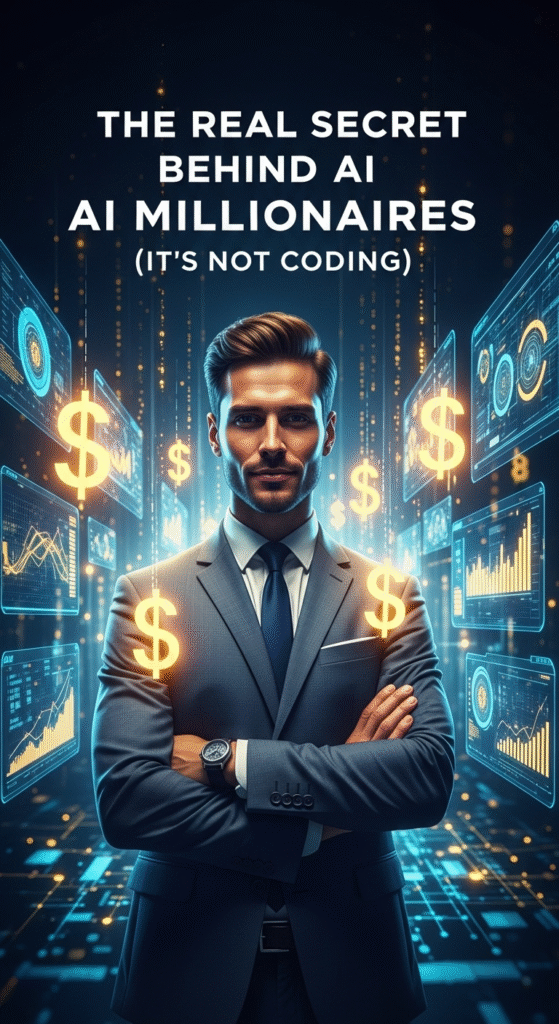 The Real Secret Behind AI Millionaires (It’s Not Coding)