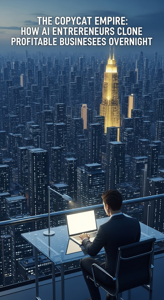 The Copycat Empire: How AI Entrepreneurs Clone Profitable Businesses Overnight