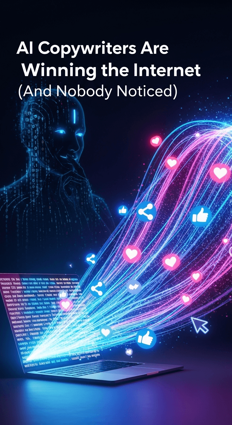 AI Copywriters Are Winning the Internet (And Nobody Noticed)