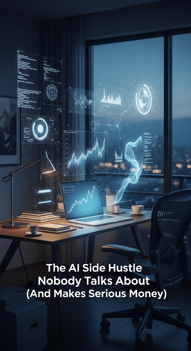 The AI Side Hustle Nobody Talks About (And Makes Serious Money)